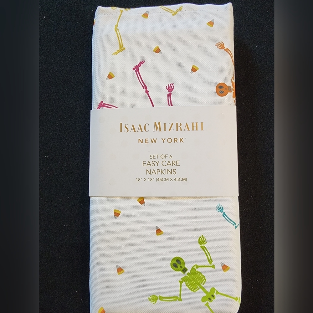 Issac Mizrahi - Halloween Cloth Napkins